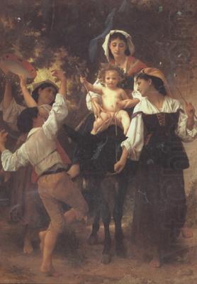 Adolphe William Bouguereau Return from the Harvest (mk26) china oil painting image